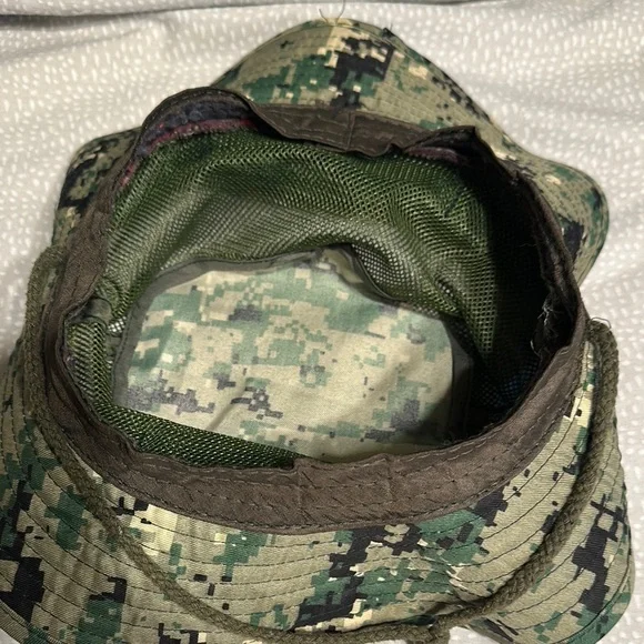 Men's Tan and Camouflage Bucket Hats - Picture 6 of 8